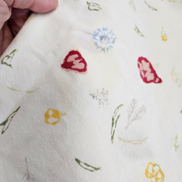 Couleur Nature Springfield Cotton Green Floral Tablecloth 2 Matching‎ Napkins - Picture 7 of 12